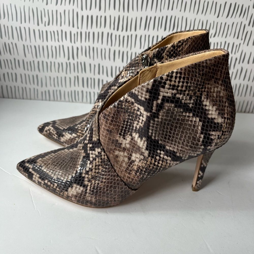 Jessica Simpson snakeskin booties 7